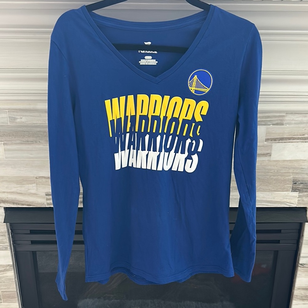 Golden State Warriors Long Sleeve Shirt (women/medium)